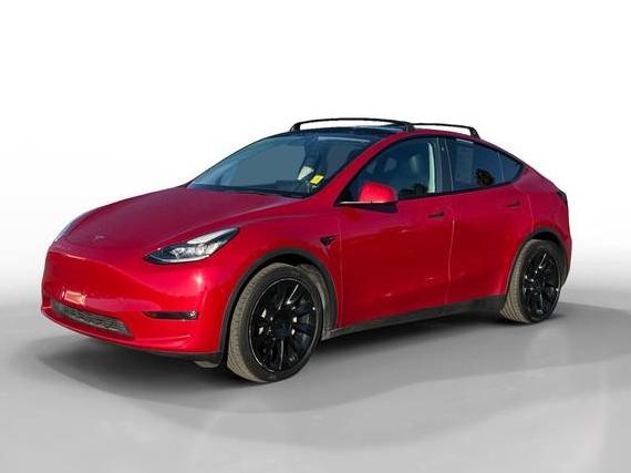 TESLA MODEL Y 2021 5YJYGDEEXMF137996 image